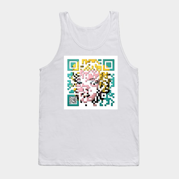 QR Marilyn Tank Top by tonyleone